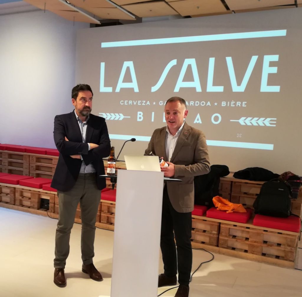 LA SALVE refuerza su colaboración con Mahou San Miguel que apoyará la puesta en marcha de su fábrica en Bilbao