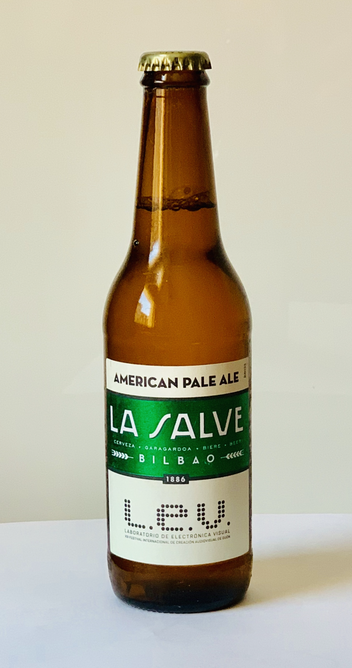 LA SALVE, cerveza del LEV FESTIVAL 2019 - LA SALVE Bilbao