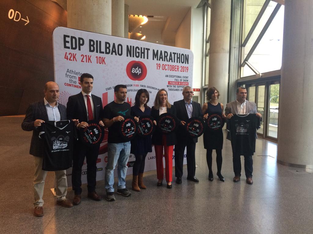 Presentación Bilbao Nigth Marathon 2019 patrocinado por LA SALVE - LA SALVE Bilbao
