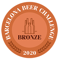 Cerveza premiada Barcelona Beer Challenge 2020 - Bronze 2020