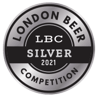London Beer competition 2021 - Medalla de Plata
