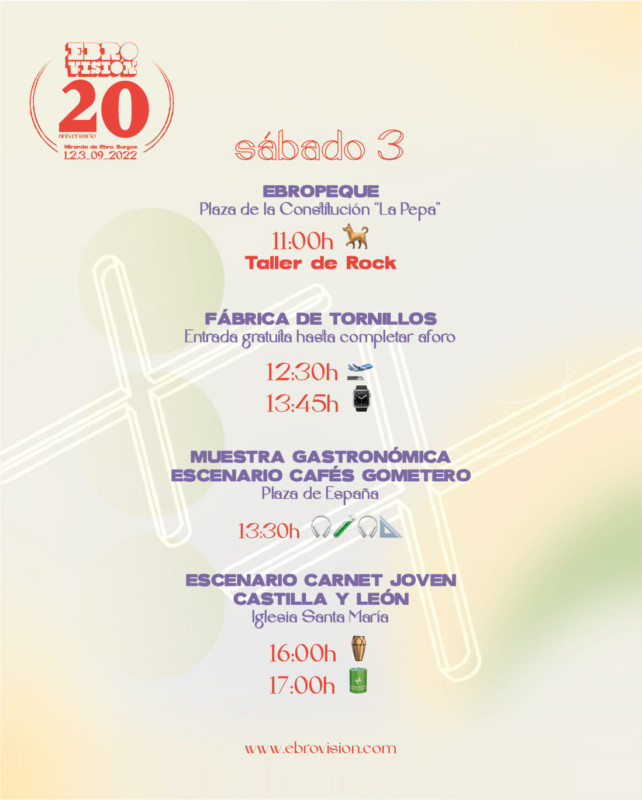 Ebrovisión | Sábado, 3 de septiembre (mañana) - LA SALVE