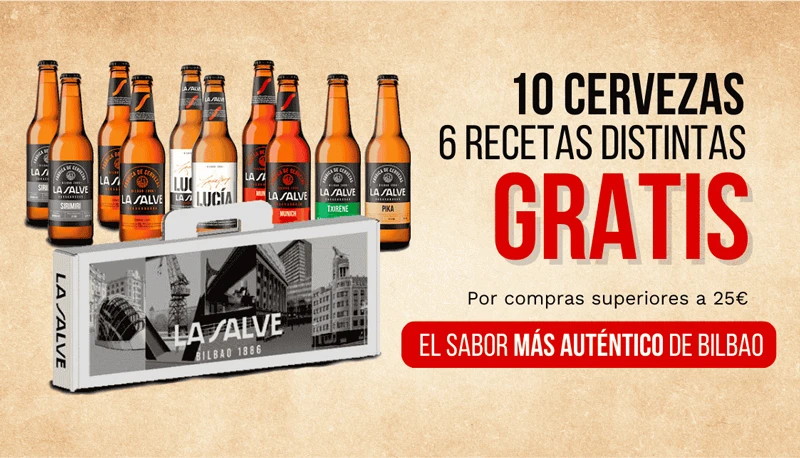 10 CERVEZAS 6 RECETAS DISTINTAS. GRATIS. COMPRAS SUPERIORES A 25€