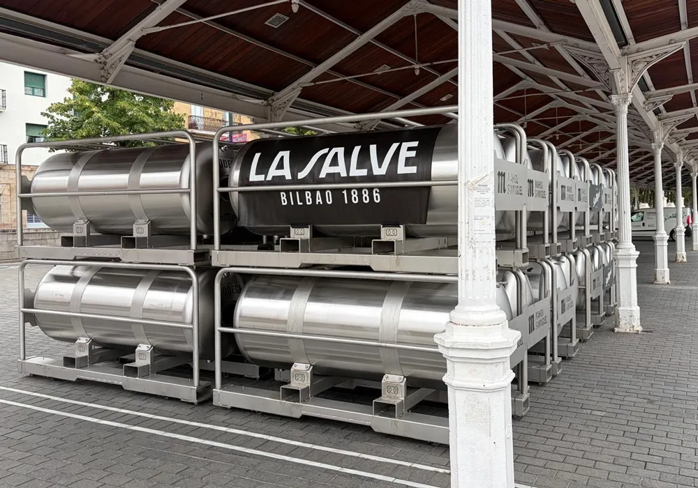 LA SALVE LLEVA SUS SISTEMA INNOVADOR DE BODEGA SOSTENIBLE AL RECINTO FESTIVO DE ASTE NAGUSIA